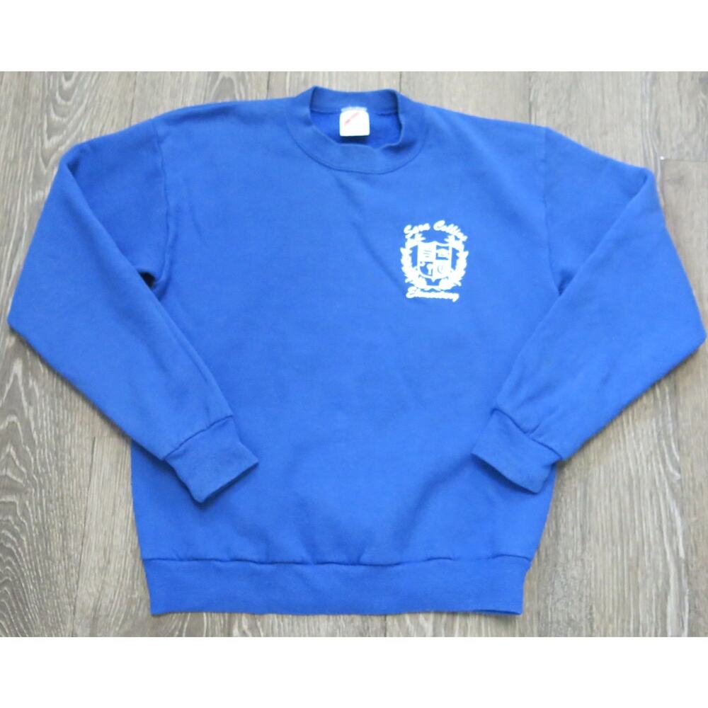 Vintage SARA COLLINS ELEMENTARY SCHOOL Sweatshirt Size L 14-16 Greenville SC